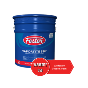 Cubeta azul de 19 lt de impermeabilizante asfáltico Vaportite 550